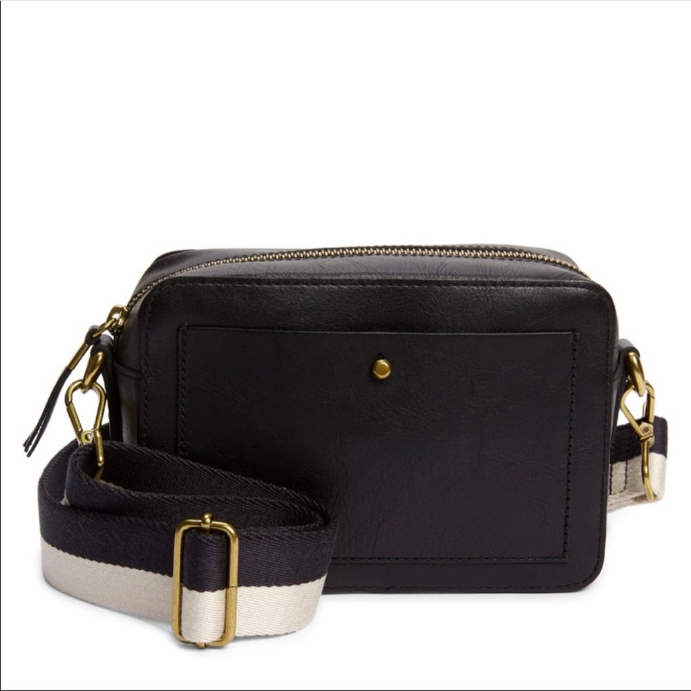 Madewell The Transport Camera Bag True Black NWOT